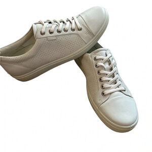 Ecco Women's Soft 7 Leather Lace-Up Sneakers Size 41, 10-10.5 New in Box